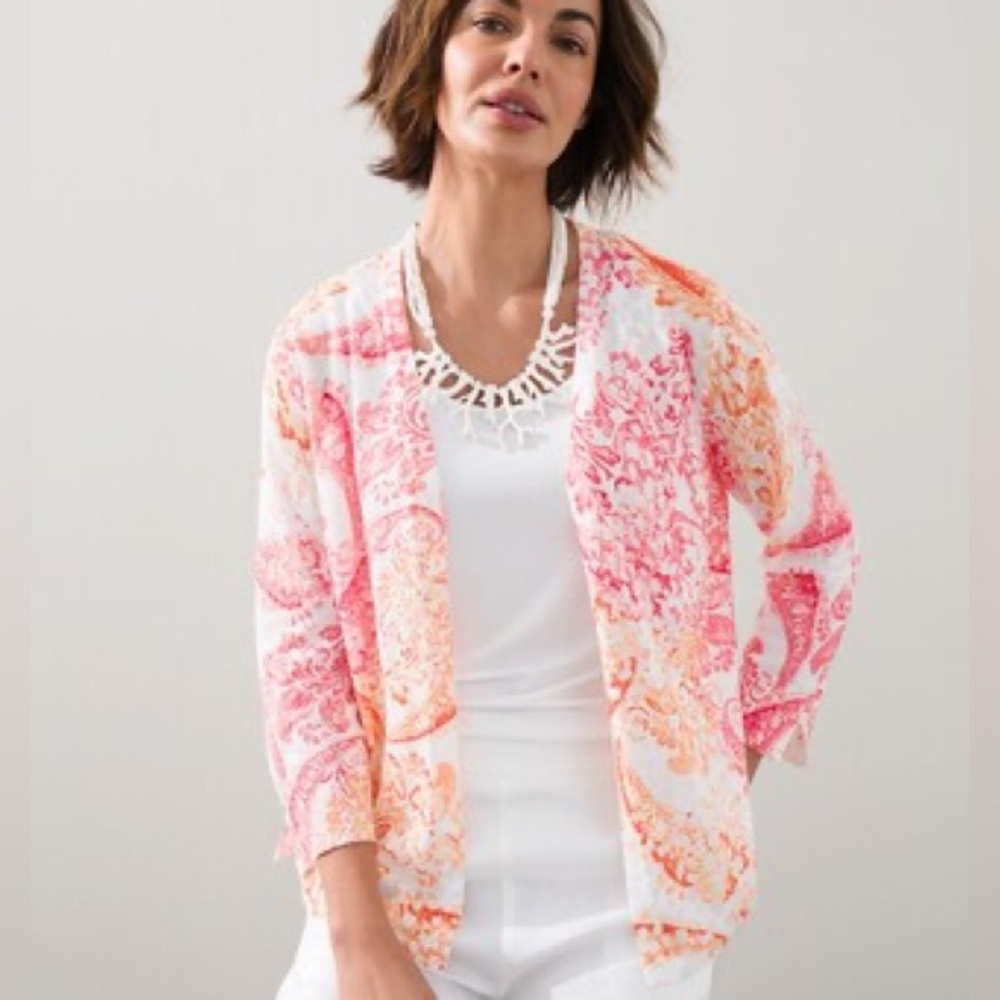 Summer Romance Paisley Topper